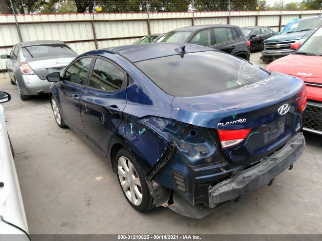 Photo 2 VIN: KMHDH4AEXDU747305 - HYUNDAI ELANTRA 