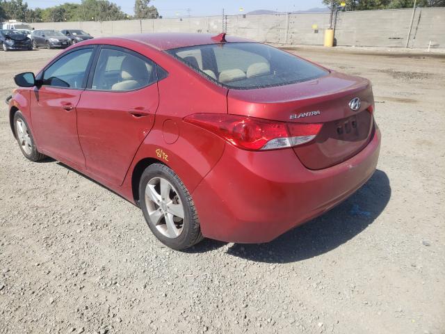 Photo 2 VIN: KMHDH4AEXDU811813 - HYUNDAI ELANTRA GL 