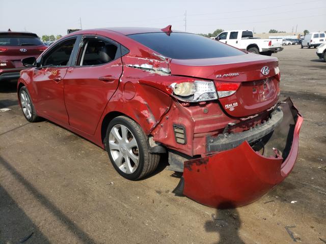 Photo 2 VIN: KMHDH4AEXDU864432 - HYUNDAI ELANTRA GL 