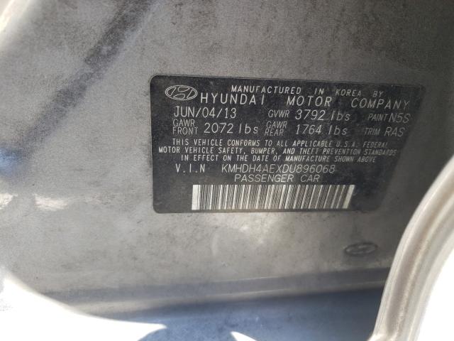 Photo 9 VIN: KMHDH4AEXDU896068 - HYUNDAI ELANTRA GL 