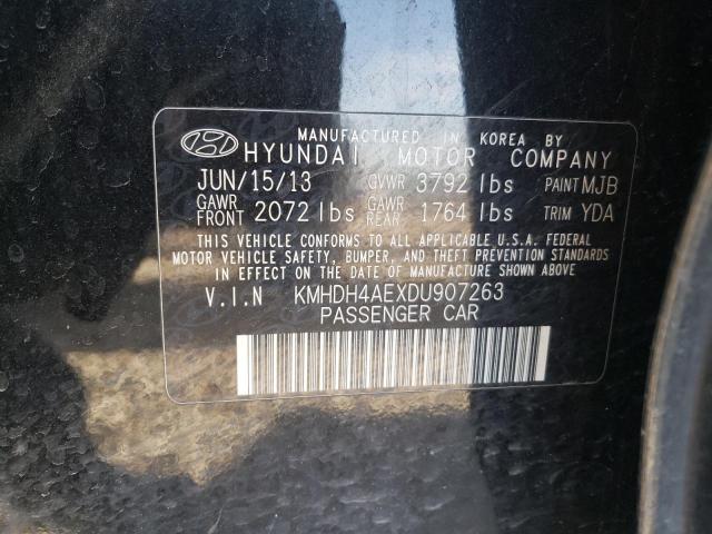 Photo 11 VIN: KMHDH4AEXDU907263 - HYUNDAI ELANTRA GL 