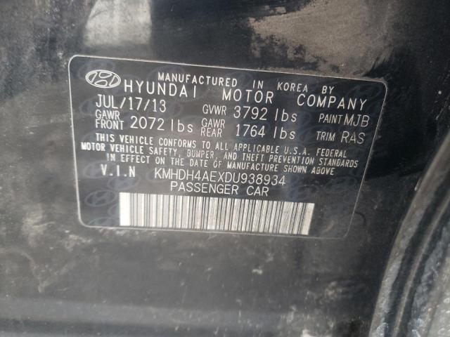 Photo 11 VIN: KMHDH4AEXDU938934 - HYUNDAI ELANTRA 