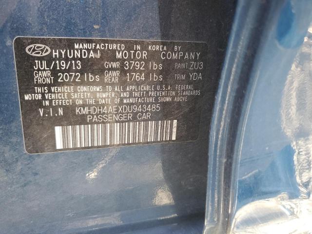 Photo 11 VIN: KMHDH4AEXDU943485 - HYUNDAI ELANTRA GL 