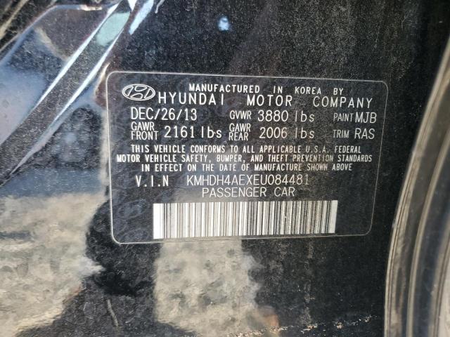 Photo 12 VIN: KMHDH4AEXEU084481 - HYUNDAI ELANTRA SE 