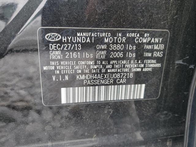 Photo 11 VIN: KMHDH4AEXEU087218 - HYUNDAI ELANTRA 