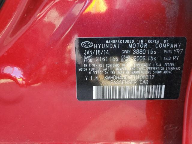 Photo 11 VIN: KMHDH4AEXEU108312 - HYUNDAI ELANTRA 