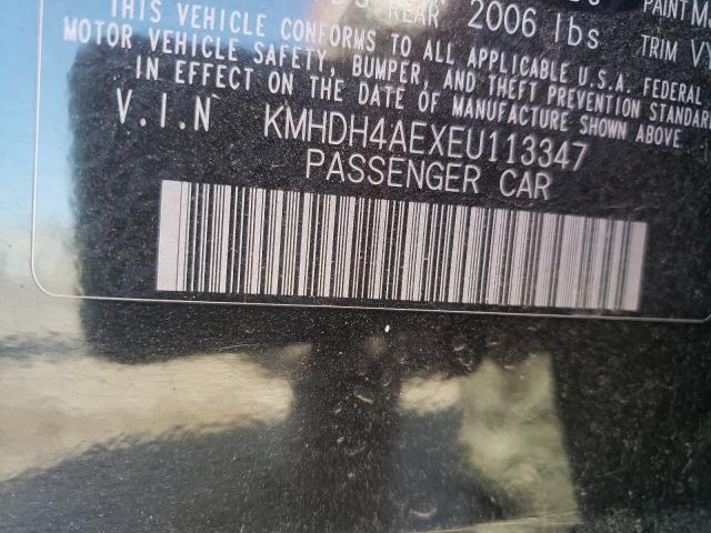 Photo 9 VIN: KMHDH4AEXEU113347 - HYUNDAI ELANTRA SE 