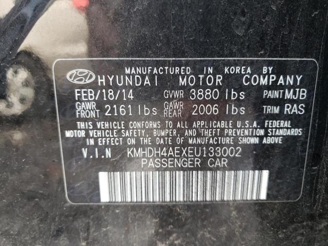 Photo 11 VIN: KMHDH4AEXEU133002 - HYUNDAI ELANTRA SE 