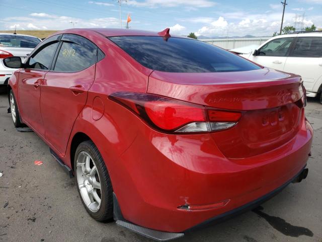 Photo 2 VIN: KMHDH4AEXEU178537 - HYUNDAI ELANTRA SE 