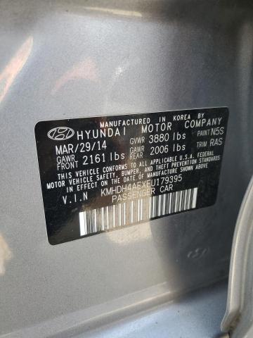 Photo 11 VIN: KMHDH4AEXEU179395 - HYUNDAI ELANTRA SE 