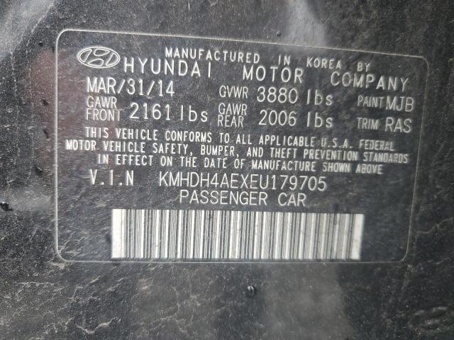 Photo 12 VIN: KMHDH4AEXEU179705 - HYUNDAI ELANTRA 