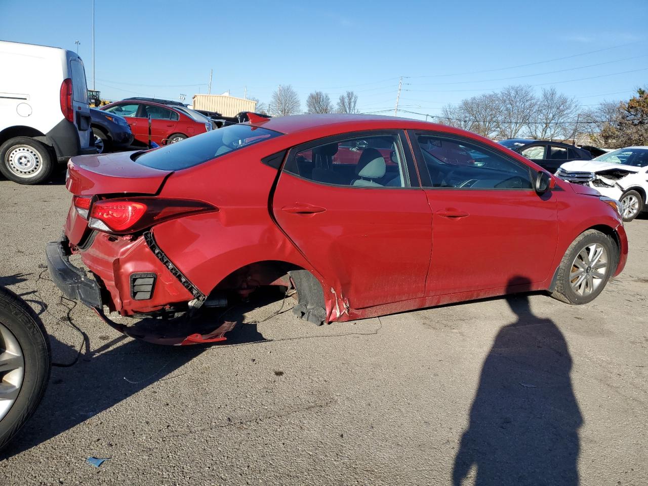 Photo 2 VIN: KMHDH4AEXEU181549 - HYUNDAI ELANTRA 