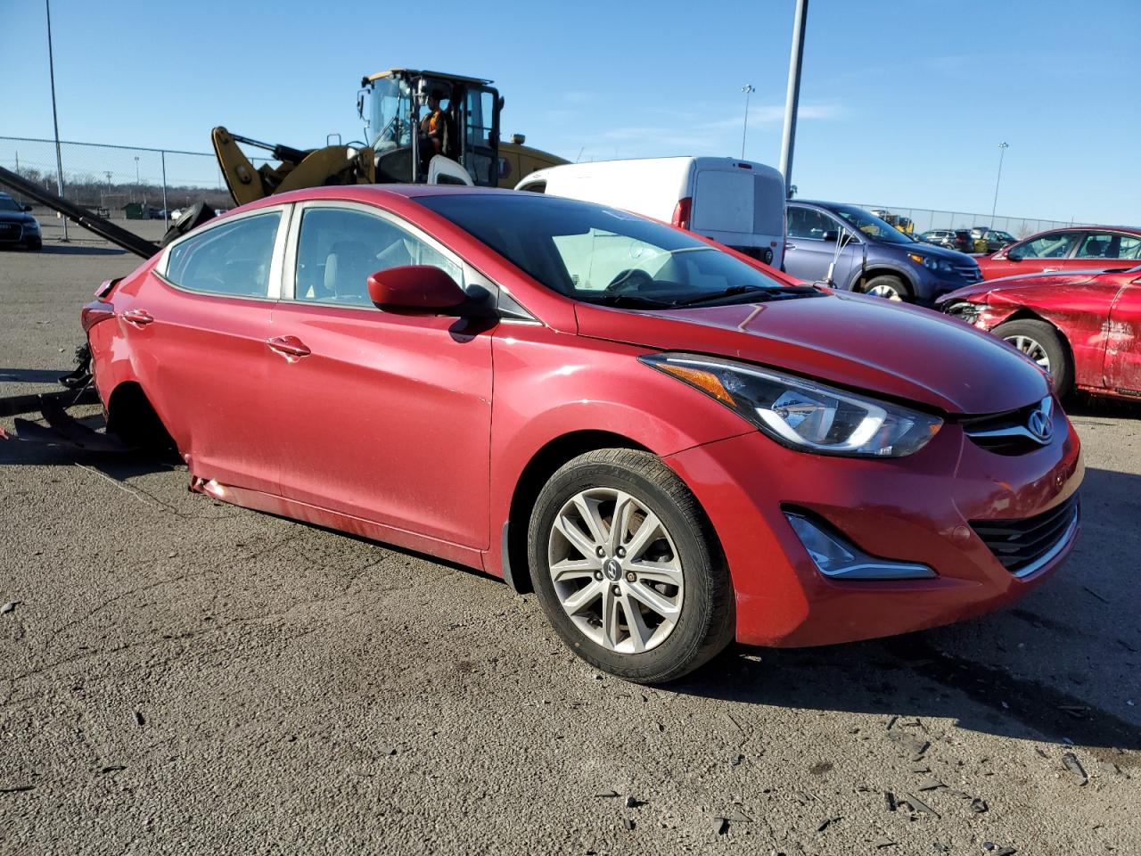 Photo 3 VIN: KMHDH4AEXEU181549 - HYUNDAI ELANTRA 