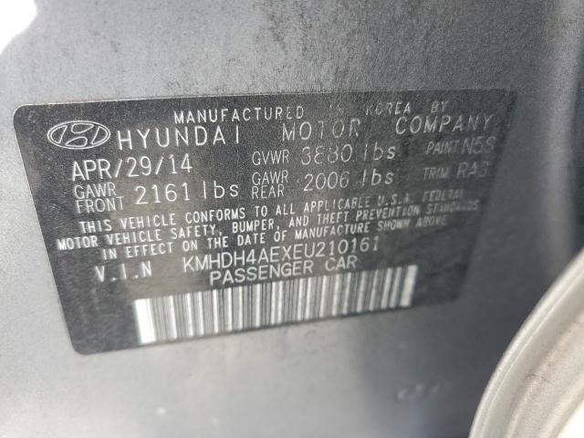 Photo 11 VIN: KMHDH4AEXEU210161 - HYUNDAI ELANTRA 