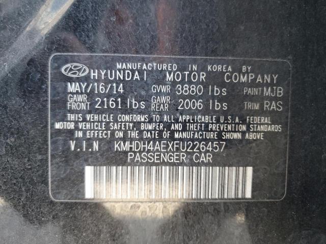 Photo 11 VIN: KMHDH4AEXFU226457 - HYUNDAI ELANTRA SE 