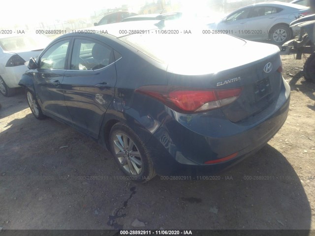 Photo 2 VIN: KMHDH4AEXFU250533 - HYUNDAI ELANTRA 