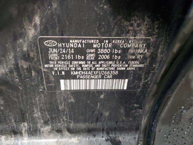 Photo 11 VIN: KMHDH4AEXFU266358 - HYUNDAI ELANTRA SE 