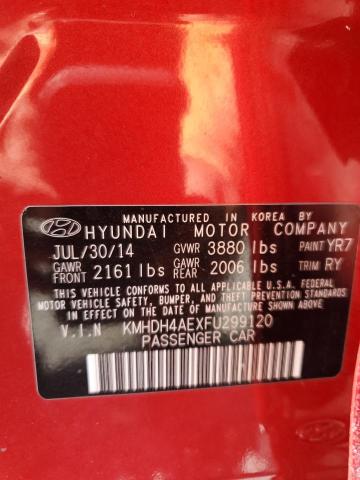 Photo 11 VIN: KMHDH4AEXFU299120 - HYUNDAI ELANTRA 