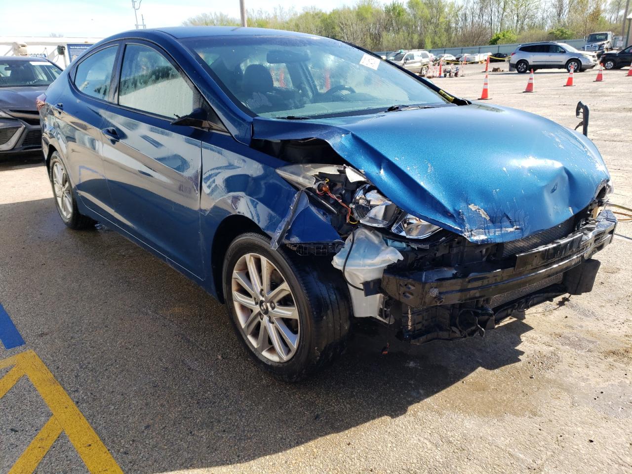 Photo 3 VIN: KMHDH4AEXFU341723 - HYUNDAI ELANTRA 