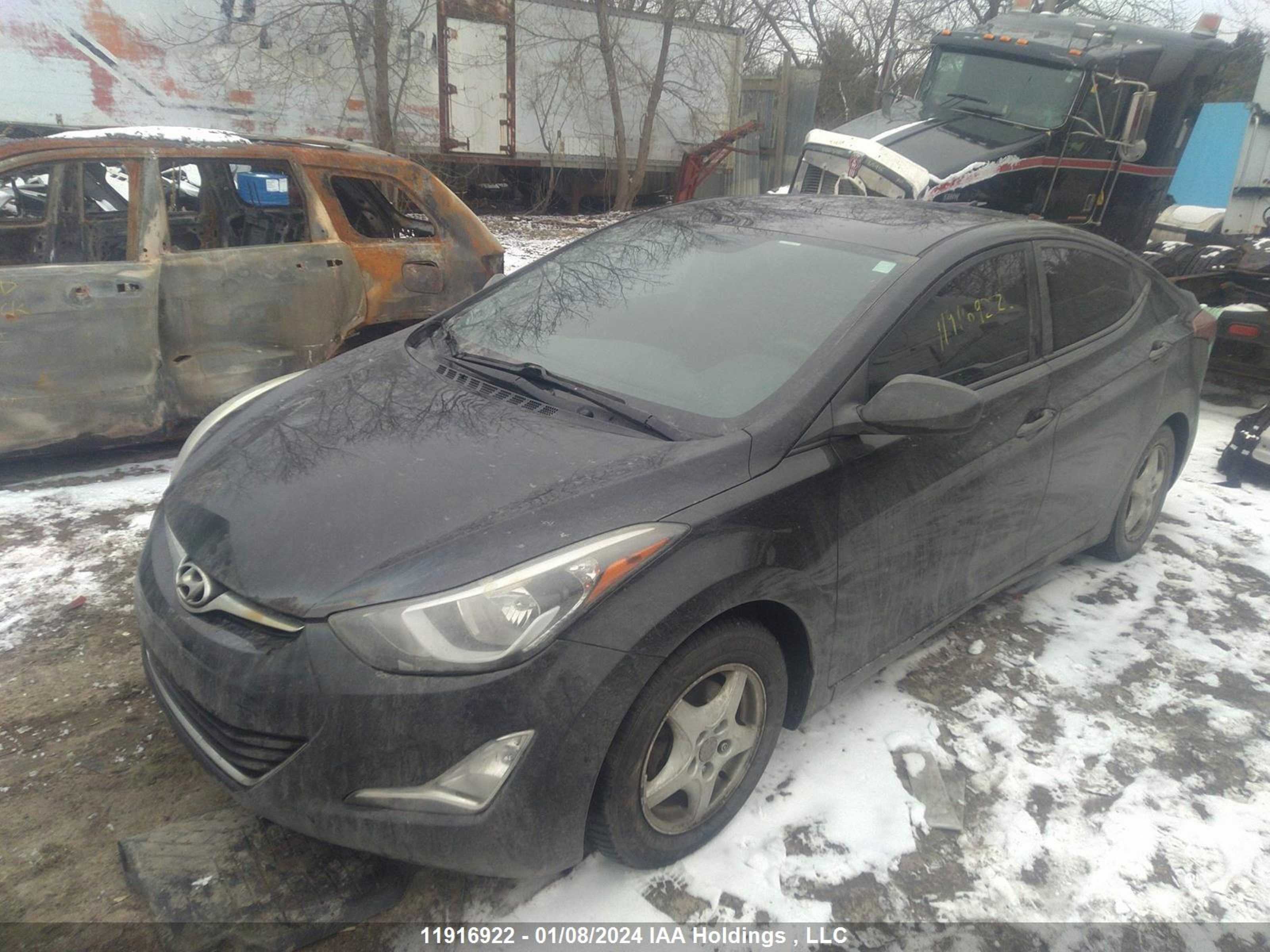 Photo 1 VIN: KMHDH4AEXGU539655 - HYUNDAI ELANTRA 