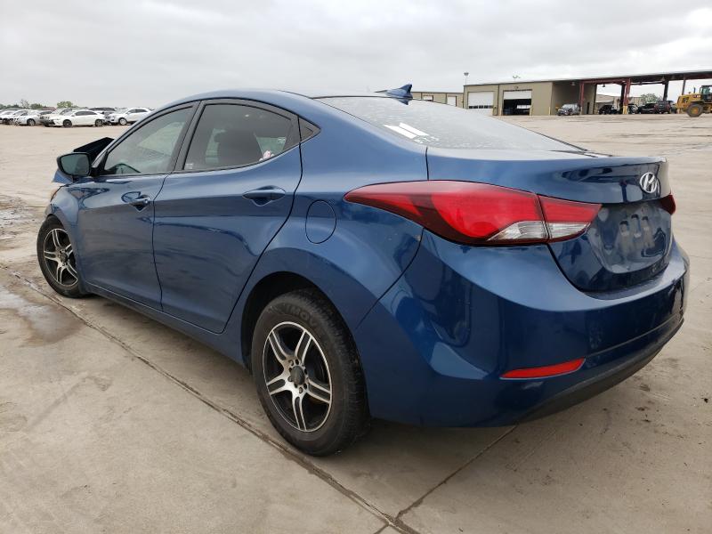 Photo 2 VIN: KMHDH4AEXGU547805 - HYUNDAI ELANTRA SE 