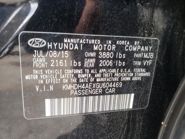 Photo 9 VIN: KMHDH4AEXGU604469 - HYUNDAI ELANTRA SE 