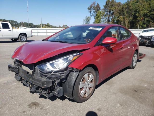 Photo 1 VIN: KMHDH4AEXGU624320 - HYUNDAI ELANTRA SE 