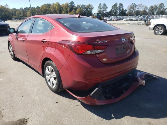 Photo 2 VIN: KMHDH4AEXGU624320 - HYUNDAI ELANTRA SE 