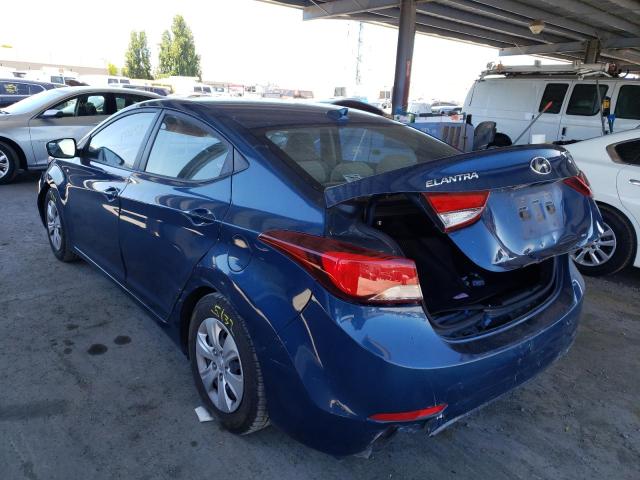 Photo 2 VIN: KMHDH4AEXGU643594 - HYUNDAI ELANTRA SE 