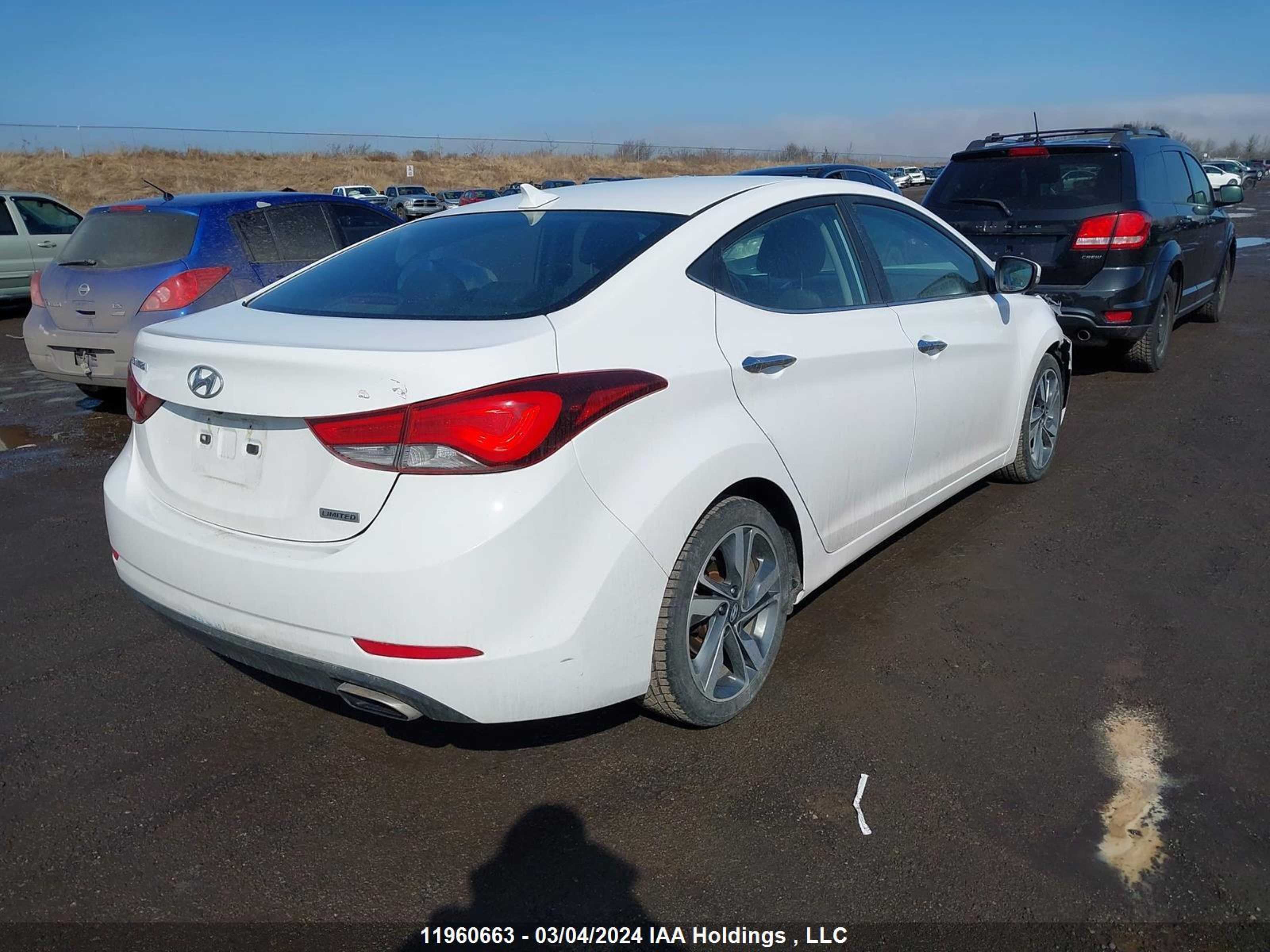 Photo 3 VIN: KMHDH4AH0EU216335 - HYUNDAI ELANTRA 