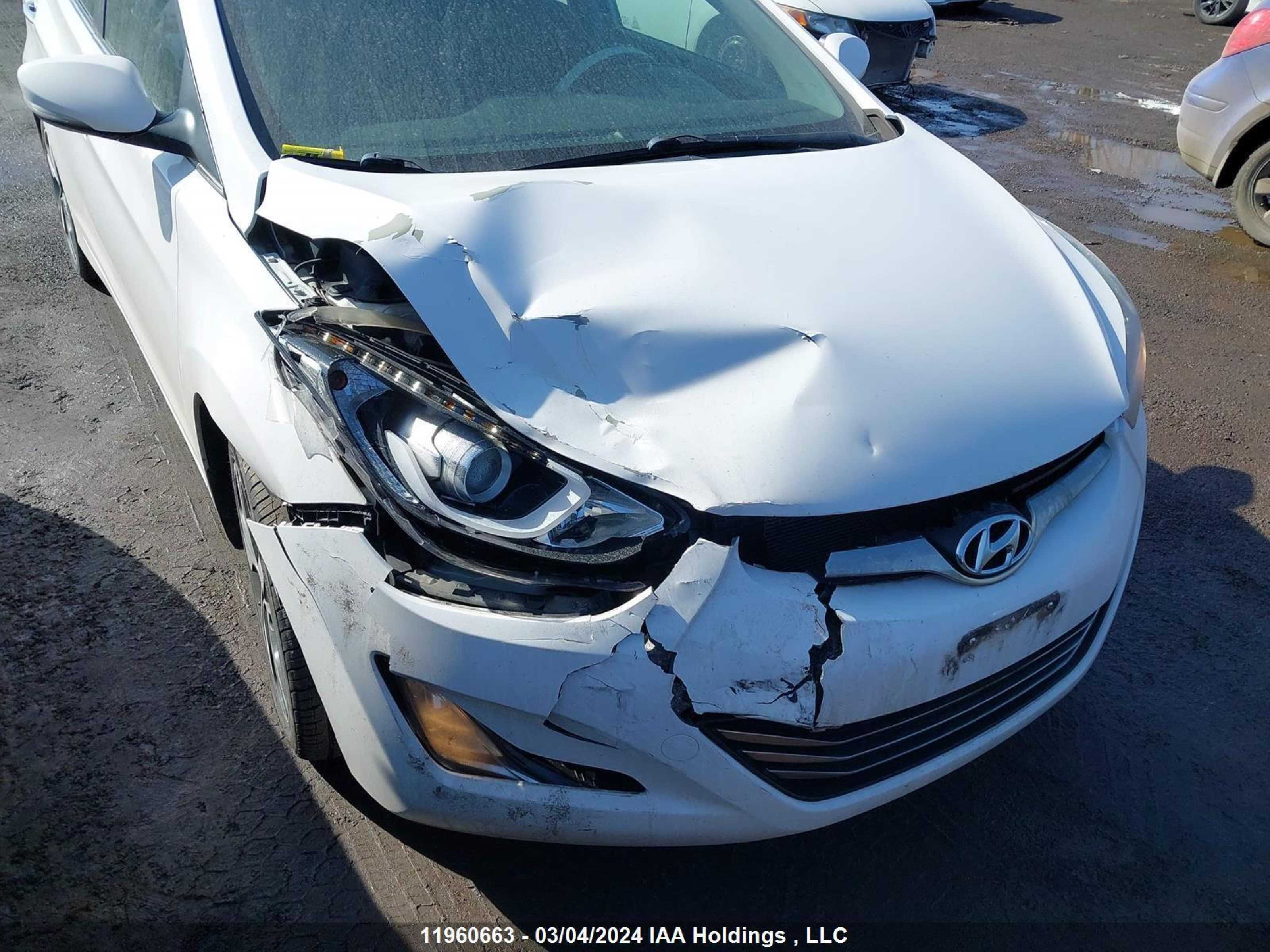 Photo 5 VIN: KMHDH4AH0EU216335 - HYUNDAI ELANTRA 