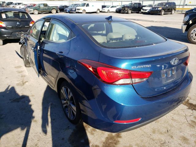 Photo 2 VIN: KMHDH4AH1EU034160 - HYUNDAI ELANTRA SE 