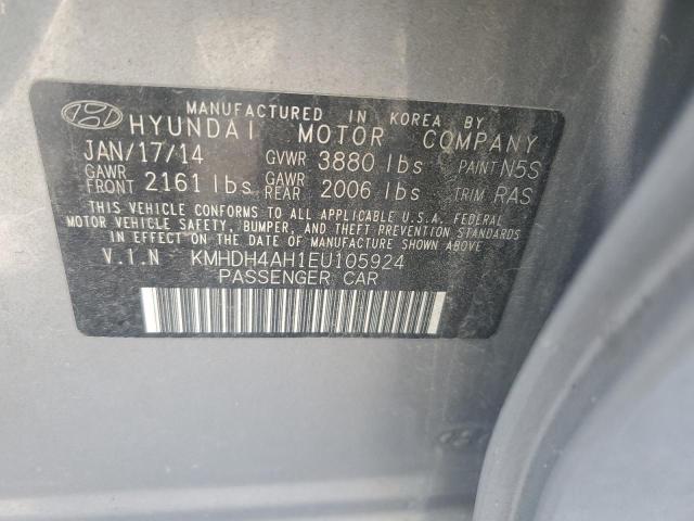 Photo 11 VIN: KMHDH4AH1EU105924 - HYUNDAI ELANTRA 