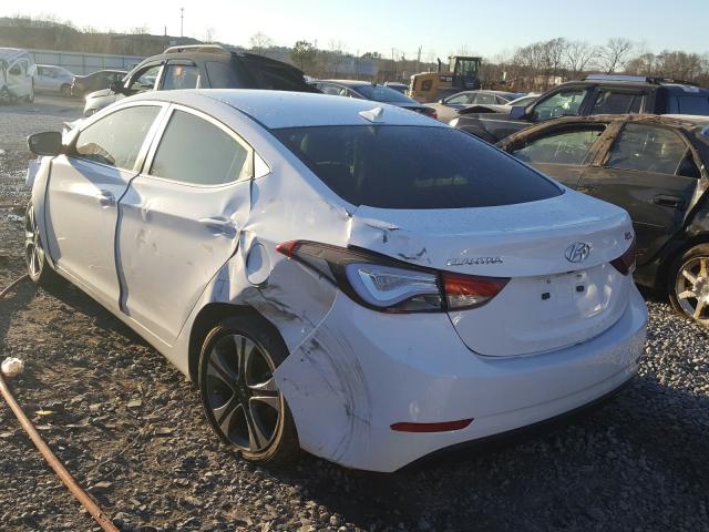 Photo 2 VIN: KMHDH4AH2FU357392 - HYUNDAI ELANTRA SE 