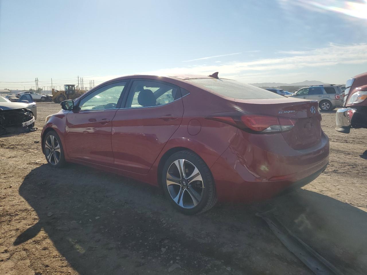 Photo 1 VIN: KMHDH4AH3FU249623 - HYUNDAI ELANTRA 