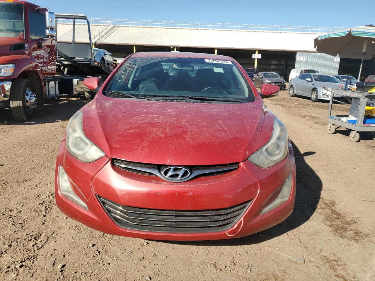 Photo 4 VIN: KMHDH4AH3FU249623 - HYUNDAI ELANTRA 