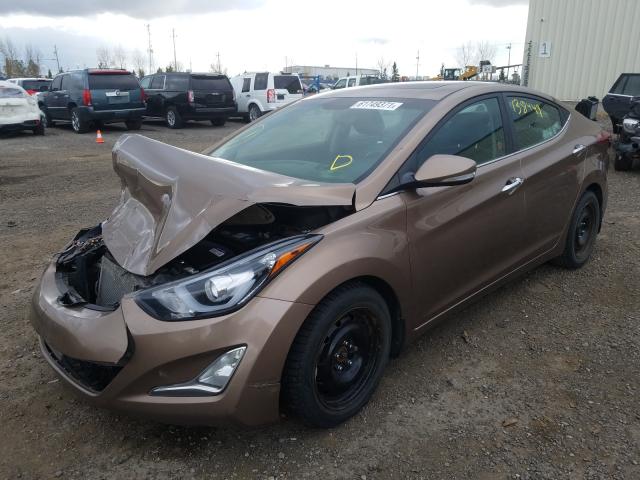 Photo 1 VIN: KMHDH4AH3FU387047 - HYUNDAI ELANTRA SE 