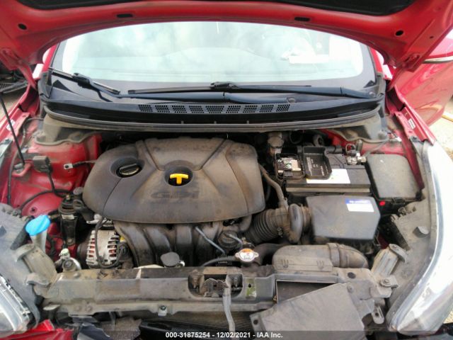 Photo 9 VIN: KMHDH4AH4EU124807 - HYUNDAI ELANTRA 