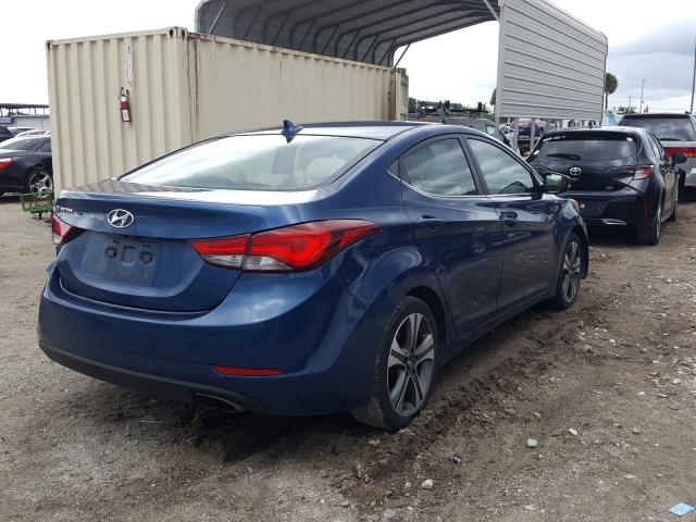 Photo 3 VIN: KMHDH4AH5EU032654 - HYUNDAI ELANTRA SE 