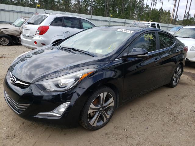 Photo 1 VIN: KMHDH4AH6EU078462 - HYUNDAI ELANTRA SE 