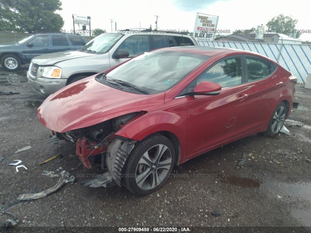 Photo 1 VIN: KMHDH4AH6EU121830 - HYUNDAI ELANTRA 