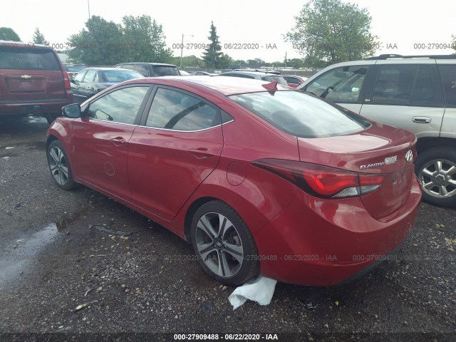 Photo 2 VIN: KMHDH4AH6EU121830 - HYUNDAI ELANTRA 