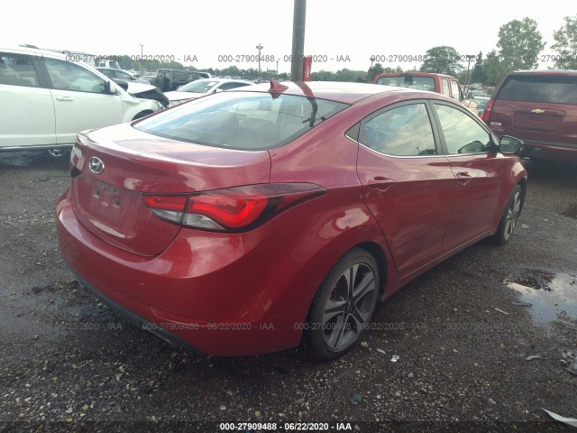 Photo 3 VIN: KMHDH4AH6EU121830 - HYUNDAI ELANTRA 