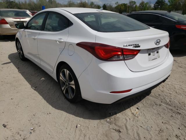 Photo 2 VIN: KMHDH4AH6FU456670 - HYUNDAI ELANTRA SE 