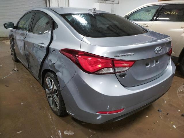 Photo 2 VIN: KMHDH4AH6GU523074 - HYUNDAI ELANTRA SE 