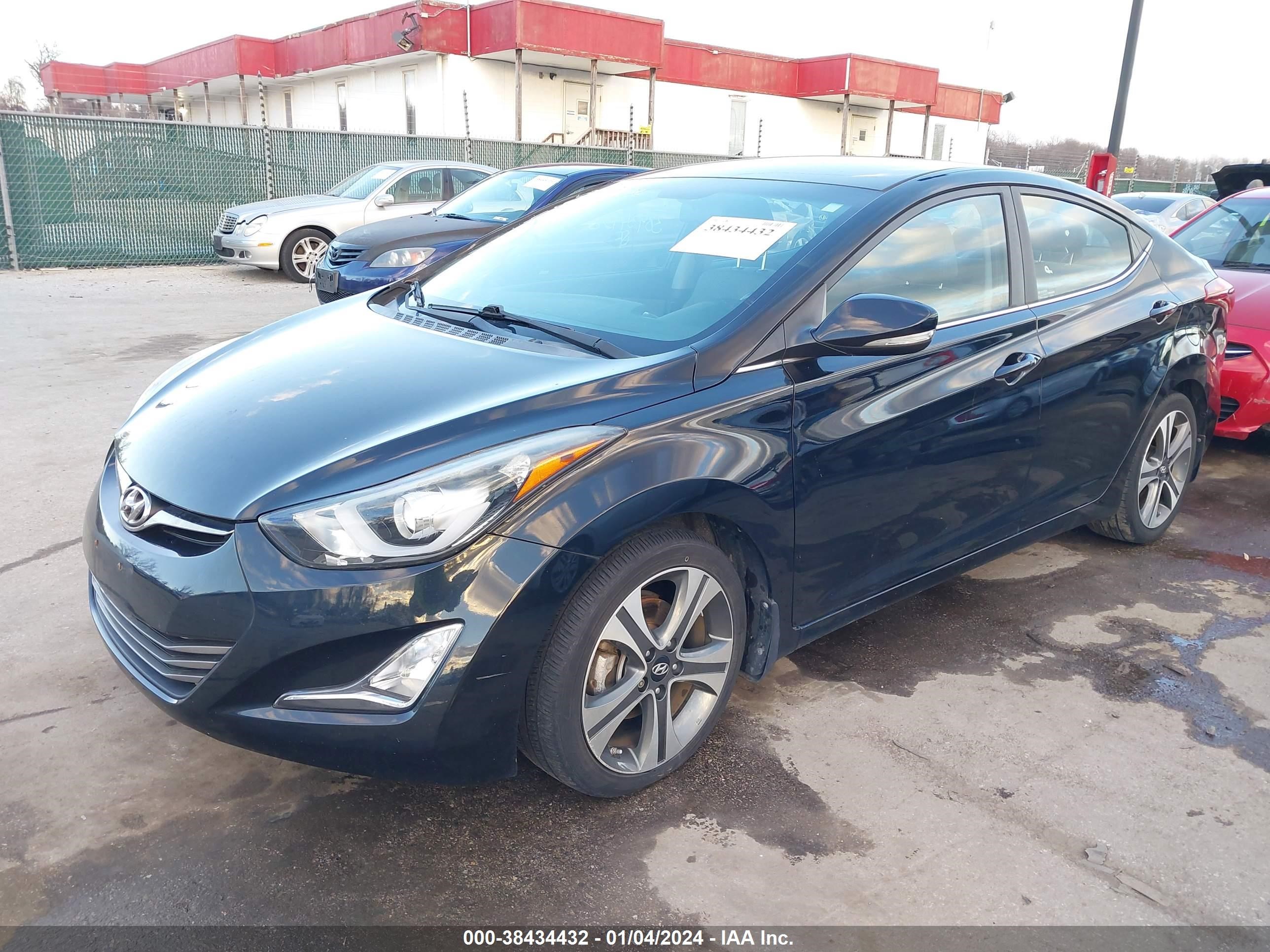 Photo 1 VIN: KMHDH4AH6GU617486 - HYUNDAI ELANTRA 