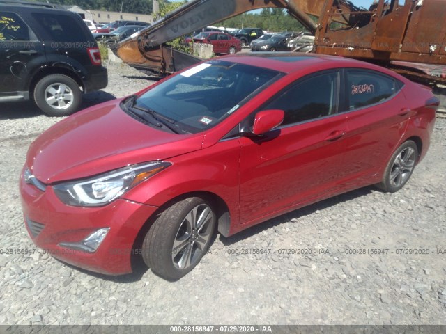 Photo 1 VIN: KMHDH4AH7GU521821 - HYUNDAI ELANTRA 