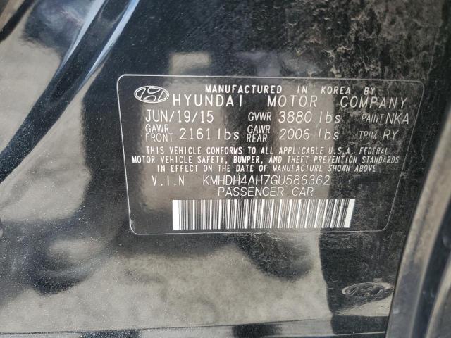 Photo 11 VIN: KMHDH4AH7GU586362 - HYUNDAI ELANTRA SE 