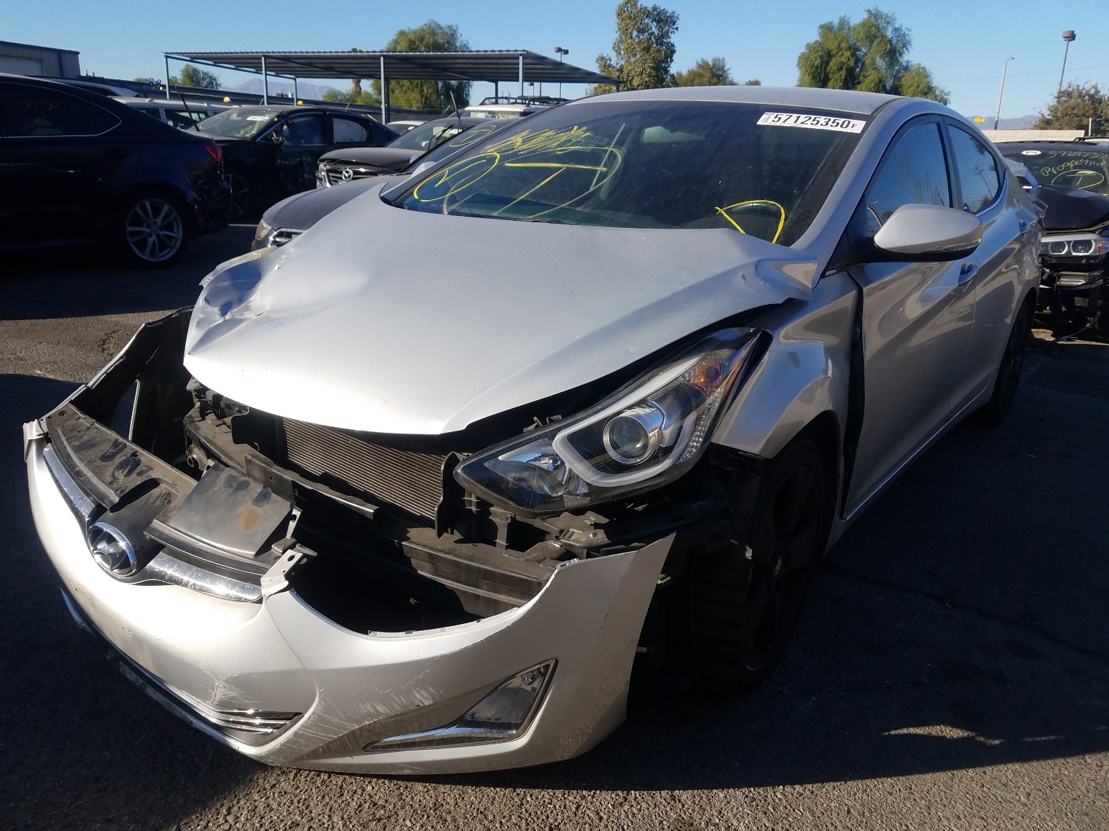 Photo 1 VIN: KMHDH4AH7GU587009 - HYUNDAI ELANTRA SE 