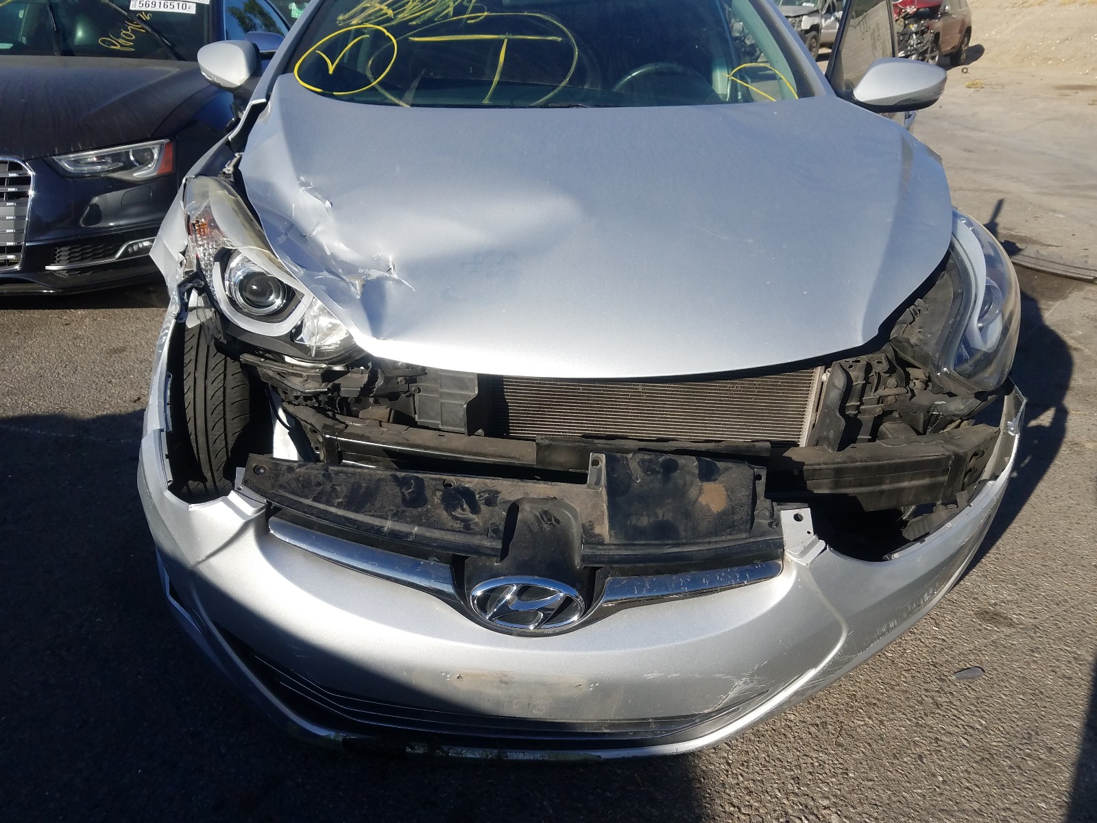 Photo 8 VIN: KMHDH4AH7GU587009 - HYUNDAI ELANTRA SE 